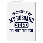 Property of my Husband (Front)