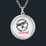 Property of Name Necklace<br><div class="desc">Property of Name Necklace</div>