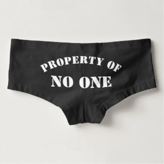 Property of No One Boyshorts Underwear