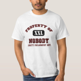 "Property of Nobody" T-shirt