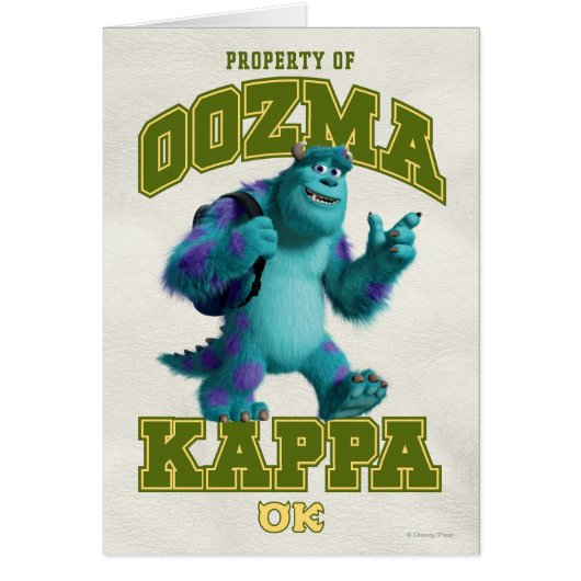 Property of OOZMA KAPPA (Front)