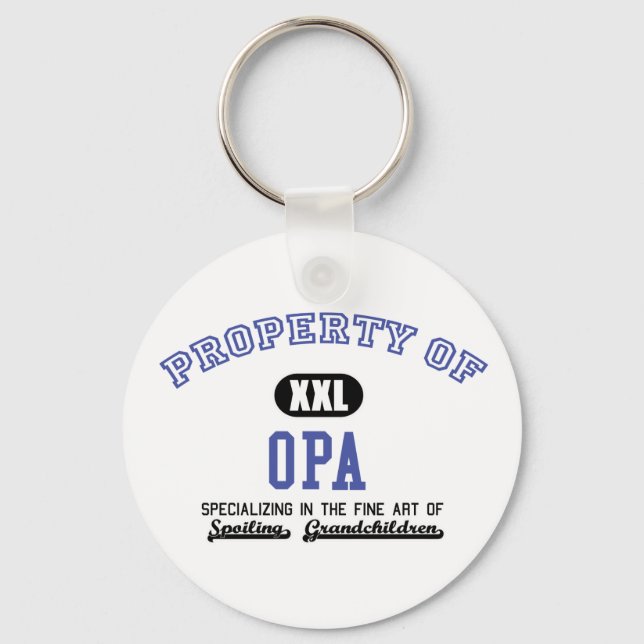Property of Opa Keychain (Front)