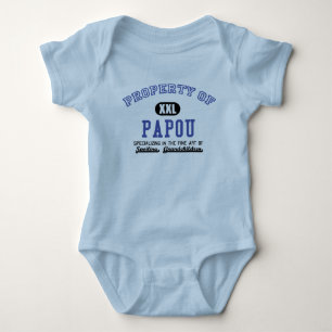 Property of Papou Baby Bodysuit