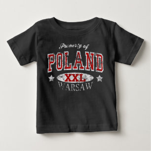 Property of Poland Warsaw Baby T-Shirt