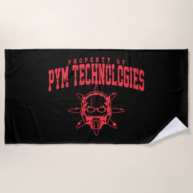 Property of PYM Technologies Beach Towel (Front)