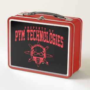 Property of PYM Technologies Metal Lunch Box