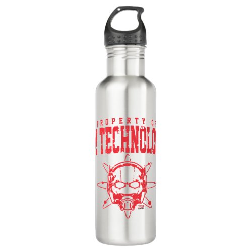 Property of PYM Technologies Stainless Steel Water Bottle