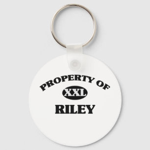 Property of RILEY Keychain