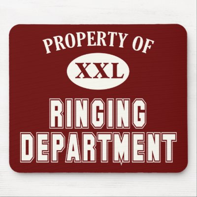 Property of Ringing Department Mouse Pad