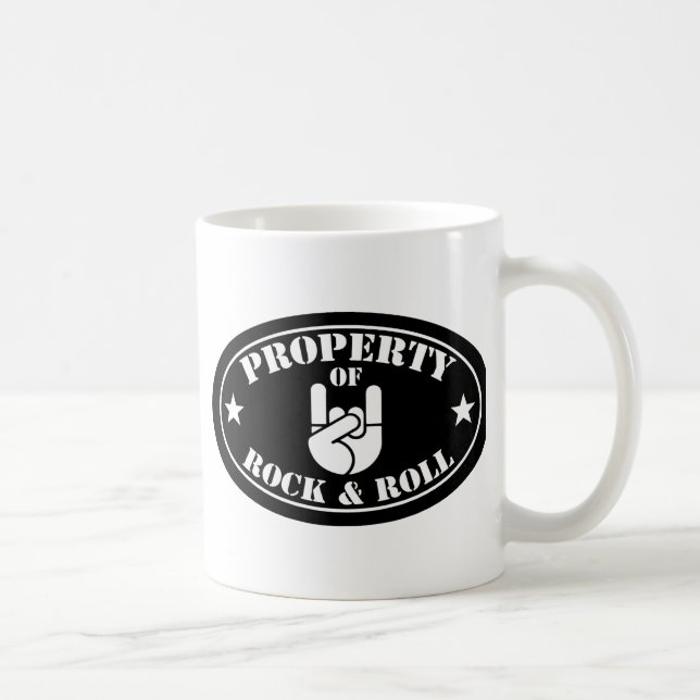 Property of Rock Coffee Mug (Right)