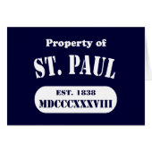 Property of St. Paul (Front Horizontal)