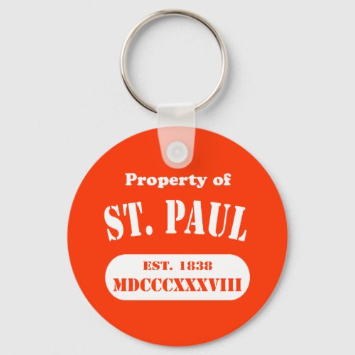 Property of St Paul Keychain