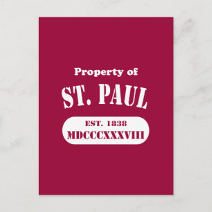 Property of St. Paul Postcard