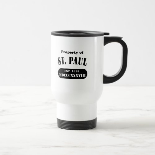 Property of St Paul Travel Mug