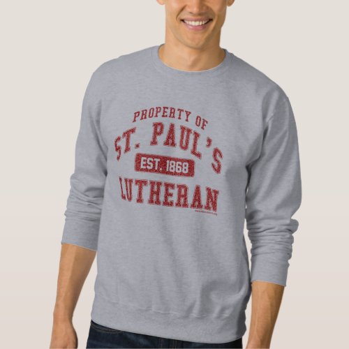 Property of St Pauls Basic Gray Sweatshirt
