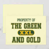 Property of The Green and Gold1 (Front/Back)