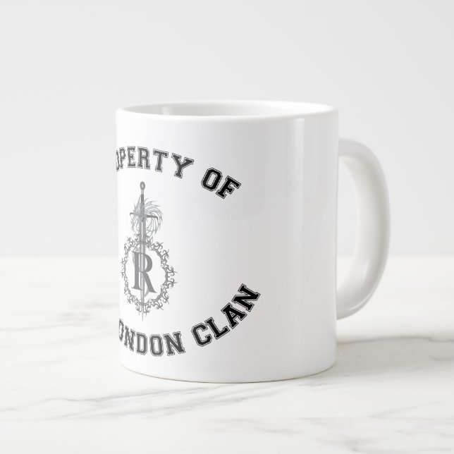Property of the London Clan Mug (Front Right)