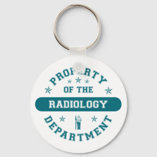 Property of the Radiology Department Keychain
