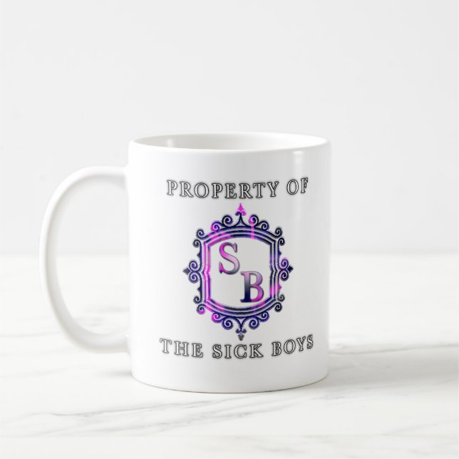 Property of the Sick Boys Mug w/ Logo (Left)