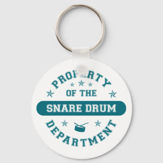 Property of the Snare Drum Department Keychain