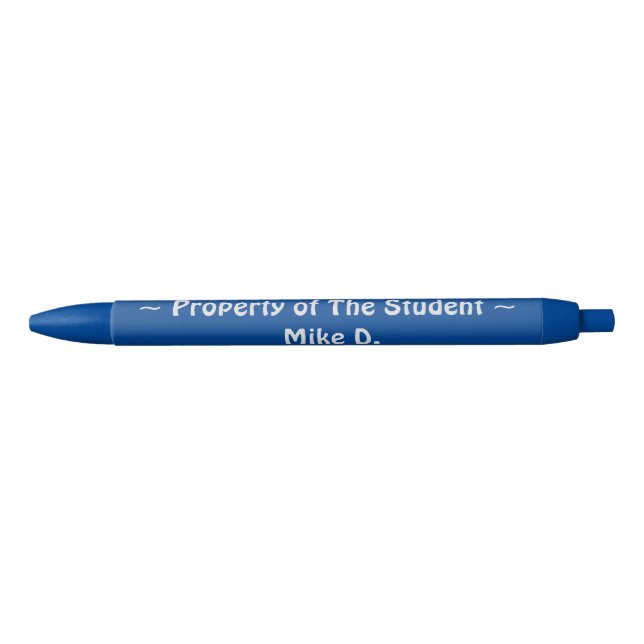 Property of The Student Pen (Front)