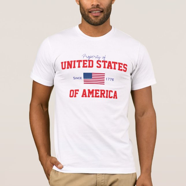 Property of United States of America Shirt (Front)
