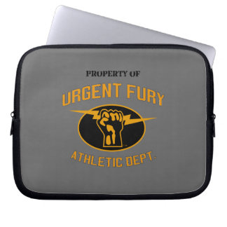 Property of Urgent Fury Electronics Sleve Laptop Sleeve