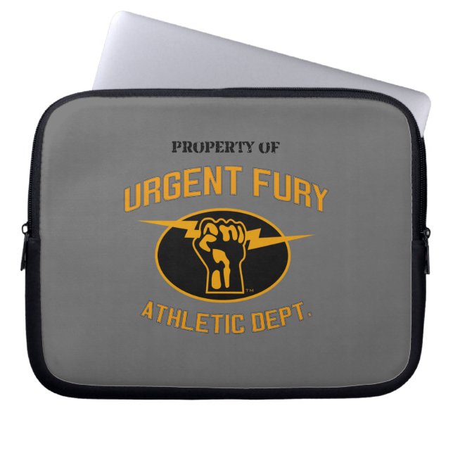 Property of Urgent Fury Electronics Sleve Laptop Sleeve (Front)