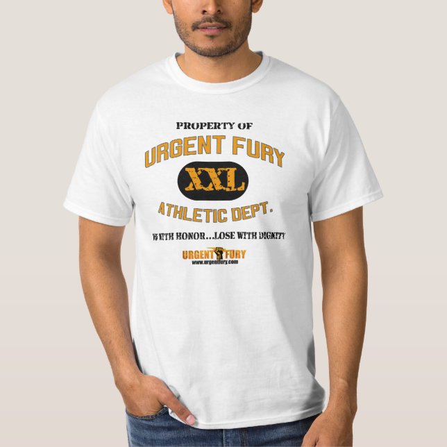 Property of Urgent Fury T-Shirt (Front)