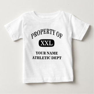 Property of XXL Your Name Baby T-Shirt