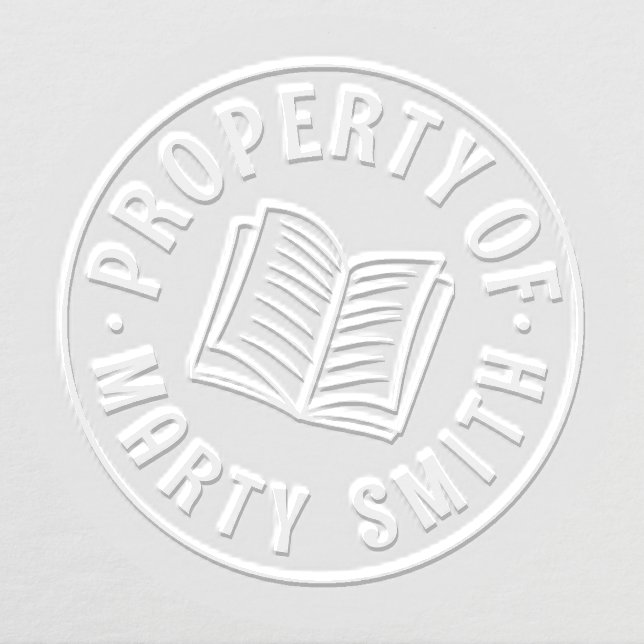 Property of "Your Name" Embosser (Design)