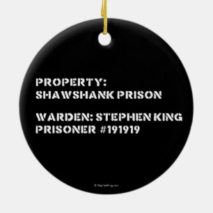 Property: Shawshank Prison Ceramic Ornament
