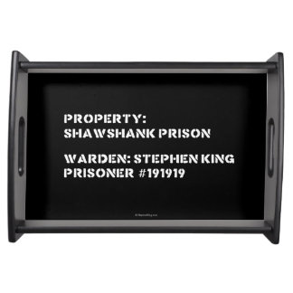 Property: Shawshank Prison Serving Tray