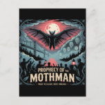 Prophecy of the Mothman – Point Pleasant, W V Holiday Postcard