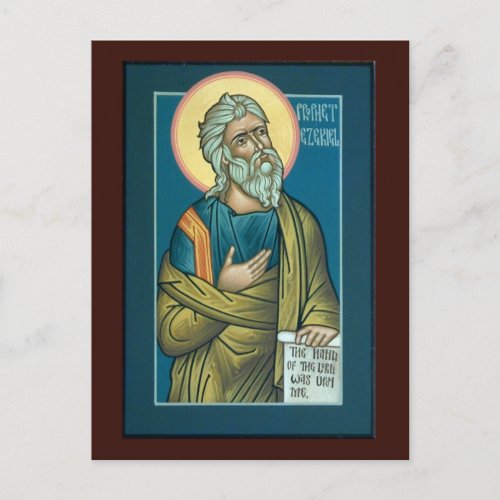 Prophet Ezekiel Prayer Card