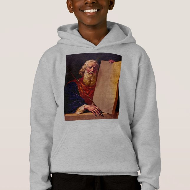 Prophet Moses on Mount Sinai – High-Fidelity Epic  Hoodie (Front)