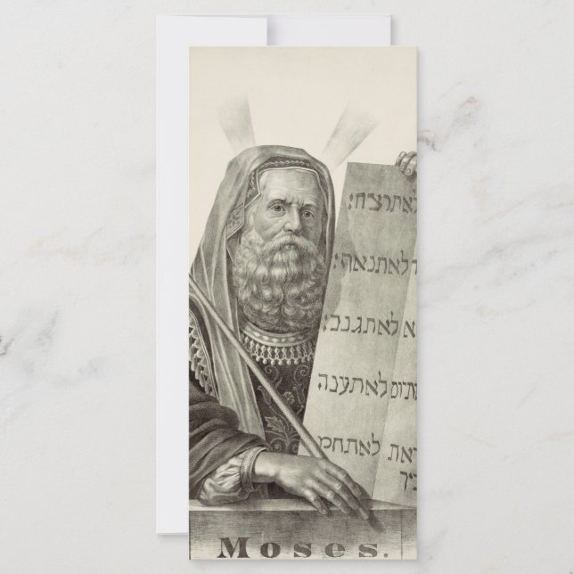 Prophet Moses with the Tablets of the Law (Front)
