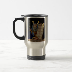 Prophet Moses with the Tablets of the Law  Travel Mug