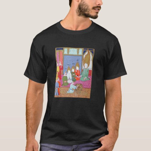 Prophet Muhammad Lecturing Followers T_Shirt