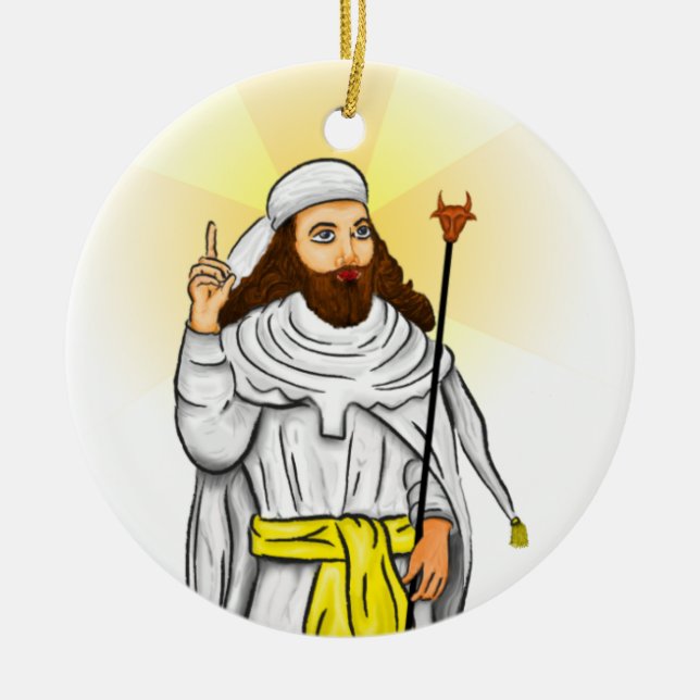 Prophet of the Magi Holiday Ornaments (Front)