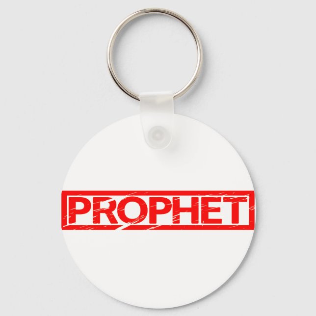 Prophet Stamp Keychain (Front)