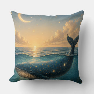Prophet Yunus Islamic Nursery Throw Pillow