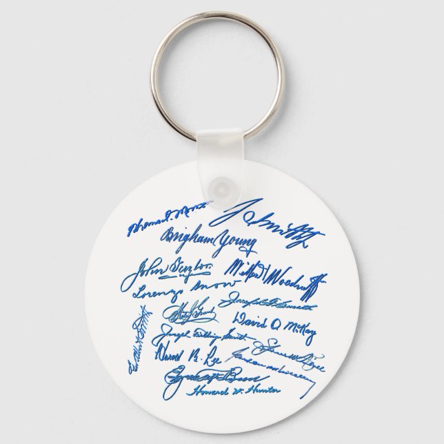 Prophets Autographs Keychain (Front)