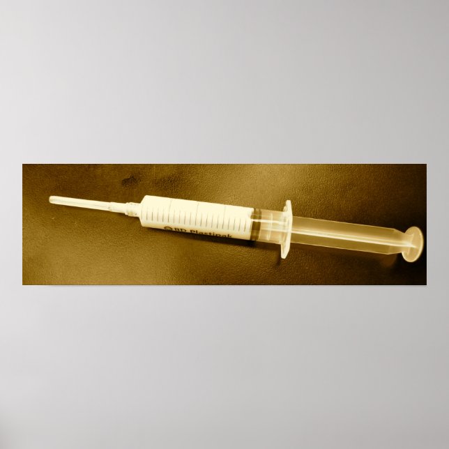 Propofol in sepia poster (Front)