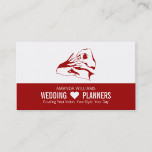 Proposal Design, Wedding Event Planner Business Card