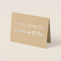 Proposal for Dad - Funny Invitation