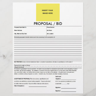 Proposal Form Deluxeforms Blank Template