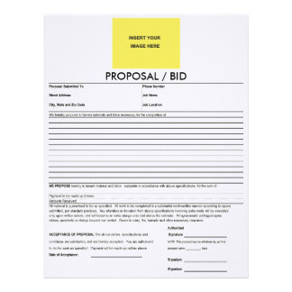 Proposal Letterhead | Zazzle