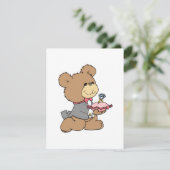 proposal or ring bearer teddy bear design (Standing Front)