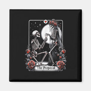 Proposal Tarot Card Engagement Party Bride Groom S Magnet
